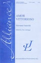 Amor Vittorioso SATB choral sheet music cover